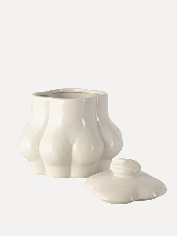 Gusta Storage jar Bottom 2. A nice addition to your interior is this Bottom storage pot. The storage jar is made of ceram...