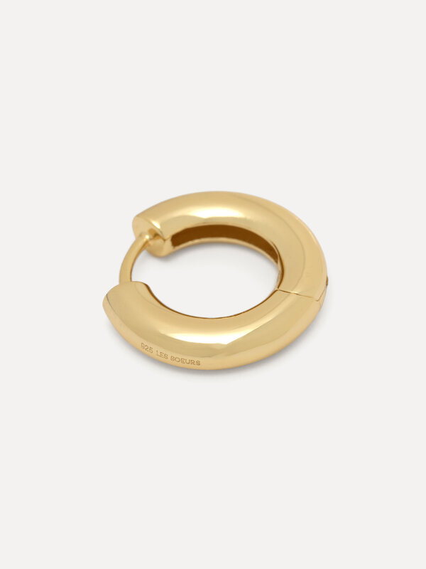 Les Soeurs Earring Joanne Mini Chubby 3. Delicate and understated, these Joanne Mini Chubby are meant to be loved and wor...