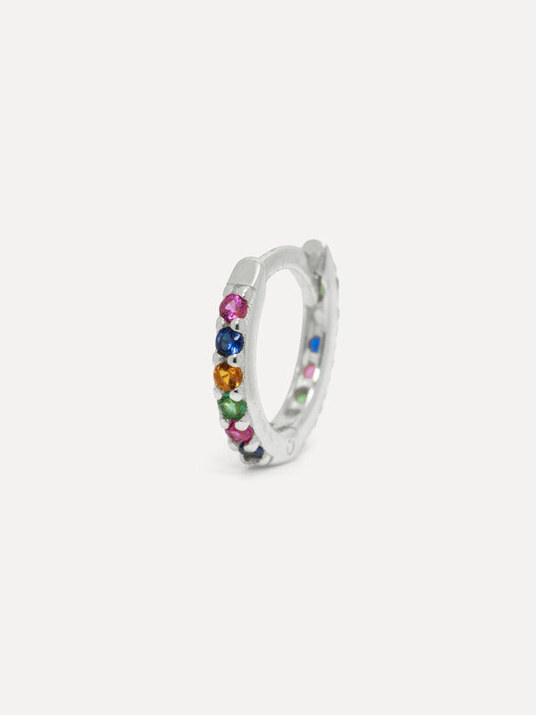 Les Soeurs Boucle d'Oreille Jeanne Strass Multicolore 2. Ces boucles d'oreilles avec des pierres de couleurs vives peuven...