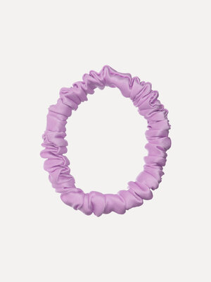 Silk Scrunchie. Silk scrunchies create an effortless look. This style is a smaller version. The smooth material is soft, ...