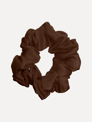 Silk Scrunchie. Silk scrunchies create an effortless look. This style is a larger version. The smooth material is soft, r...