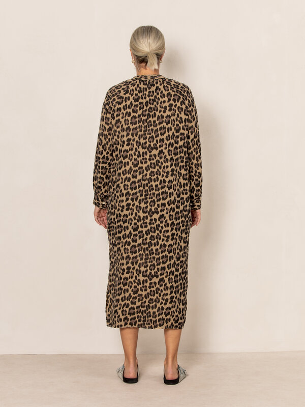 Le Marais Leopard dress Gigi 3. This dress encapsulates all that we love about summer: lightweight fabrics, loose fits, a...