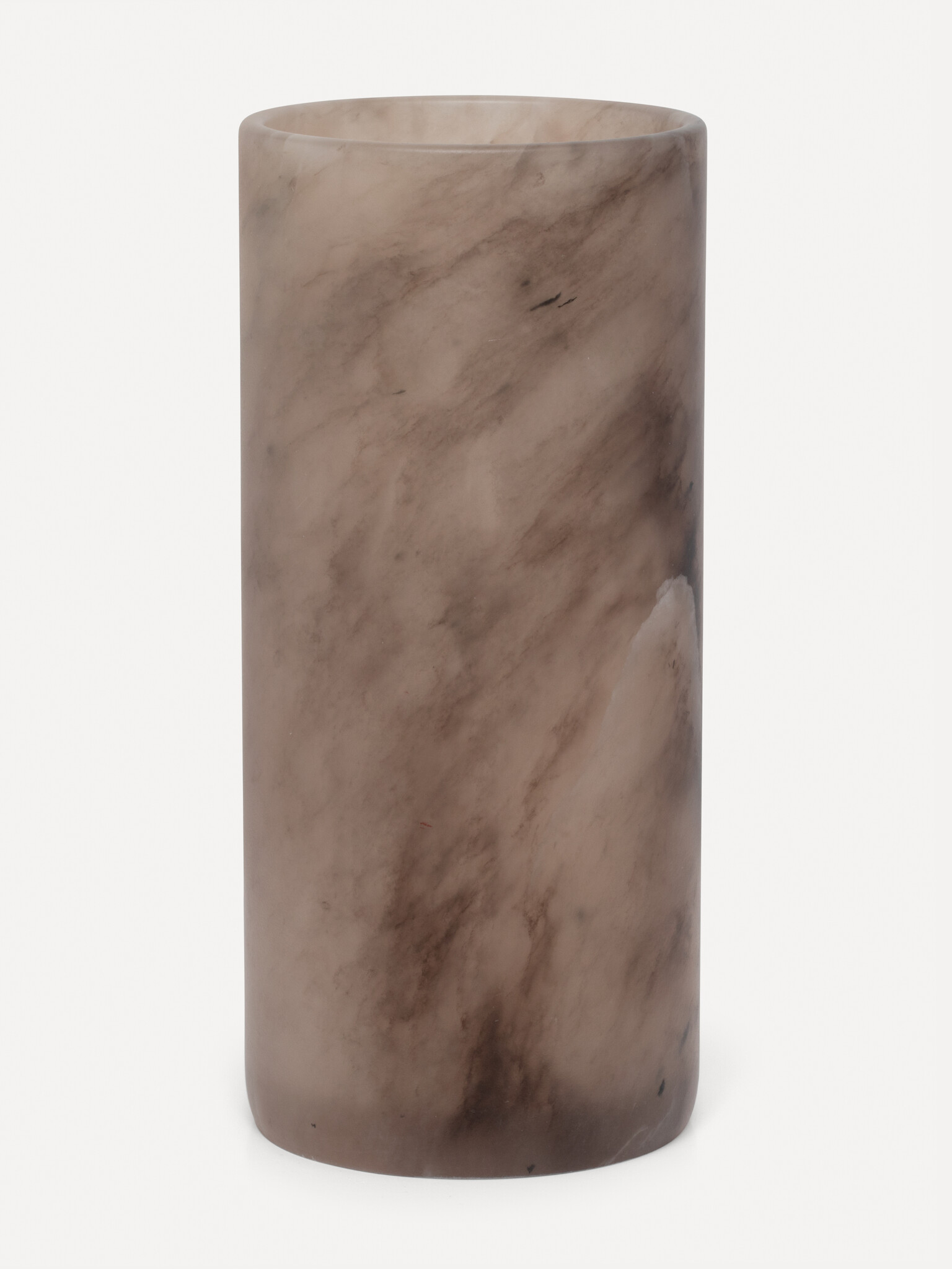 Les Soeurs Cylinder Alabaster tea light holder (extra large) 3. Create a warm atmosphere in your interior with this cylin...