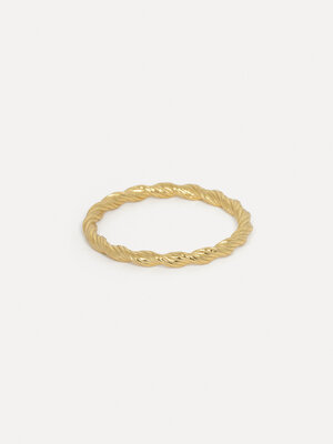 Ring Chloe Spiral. Ontdek deze prachtige ring met een uniek en elegant spiraalvormig ontwerp. Deze ring geeft een moderne...