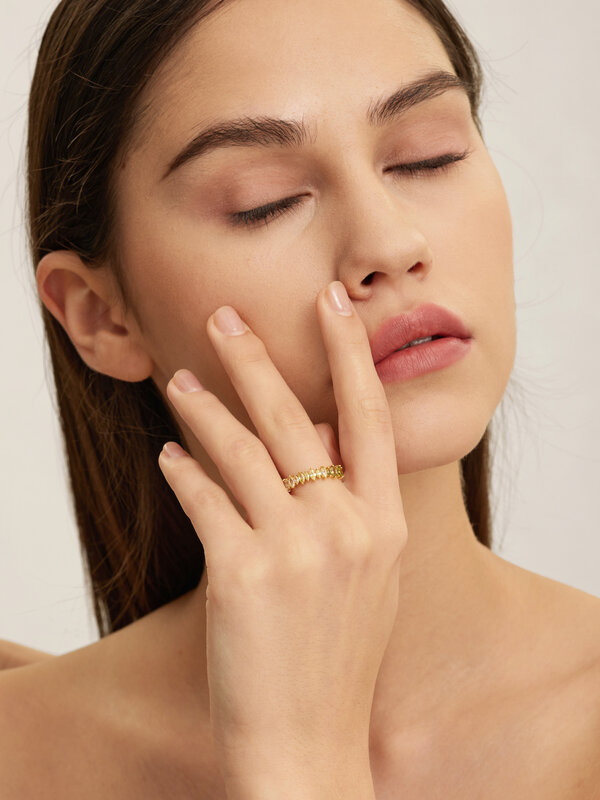 Les Soeurs Ring Chloe Marquise 2. Meet our new ring with marquise cut zirconia stones: born to be stacked or worn alone. ...