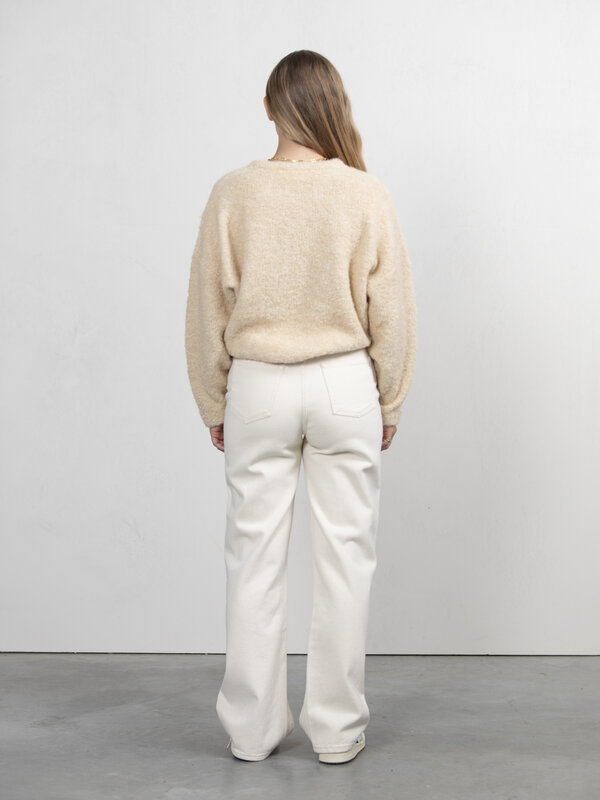 Les Soeurs Wrap jeans Erica 7. Deze jeans is de perfecte basis voor elke garderobe. Hij heeft een flatterende high-waist ...