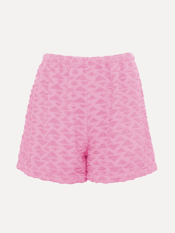 Le Marais Badstof short Alani 3. Ontdek het ultieme comfort met deze short, perfect voor warme dagen en ontspannen moment...