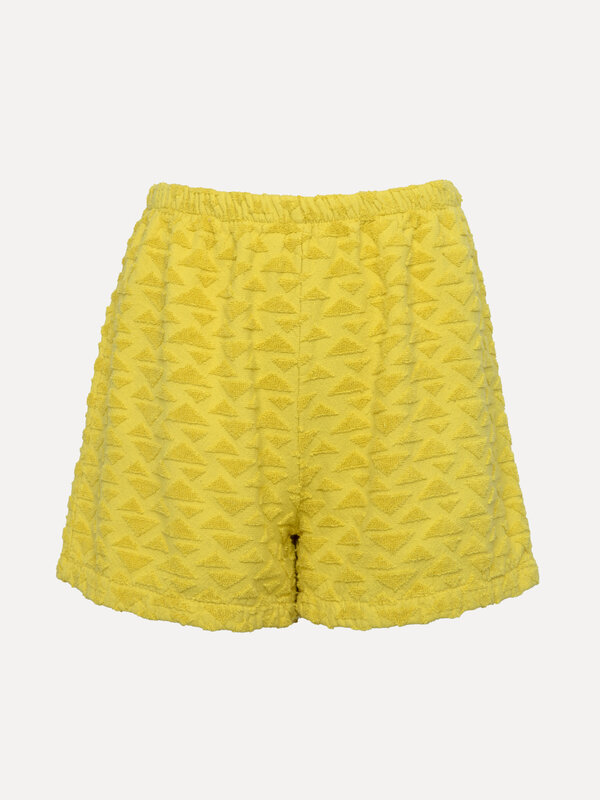 Le Marais Badstof short Alani 1. Ontdek het ultieme comfort met deze short, perfect voor warme dagen en ontspannen moment...