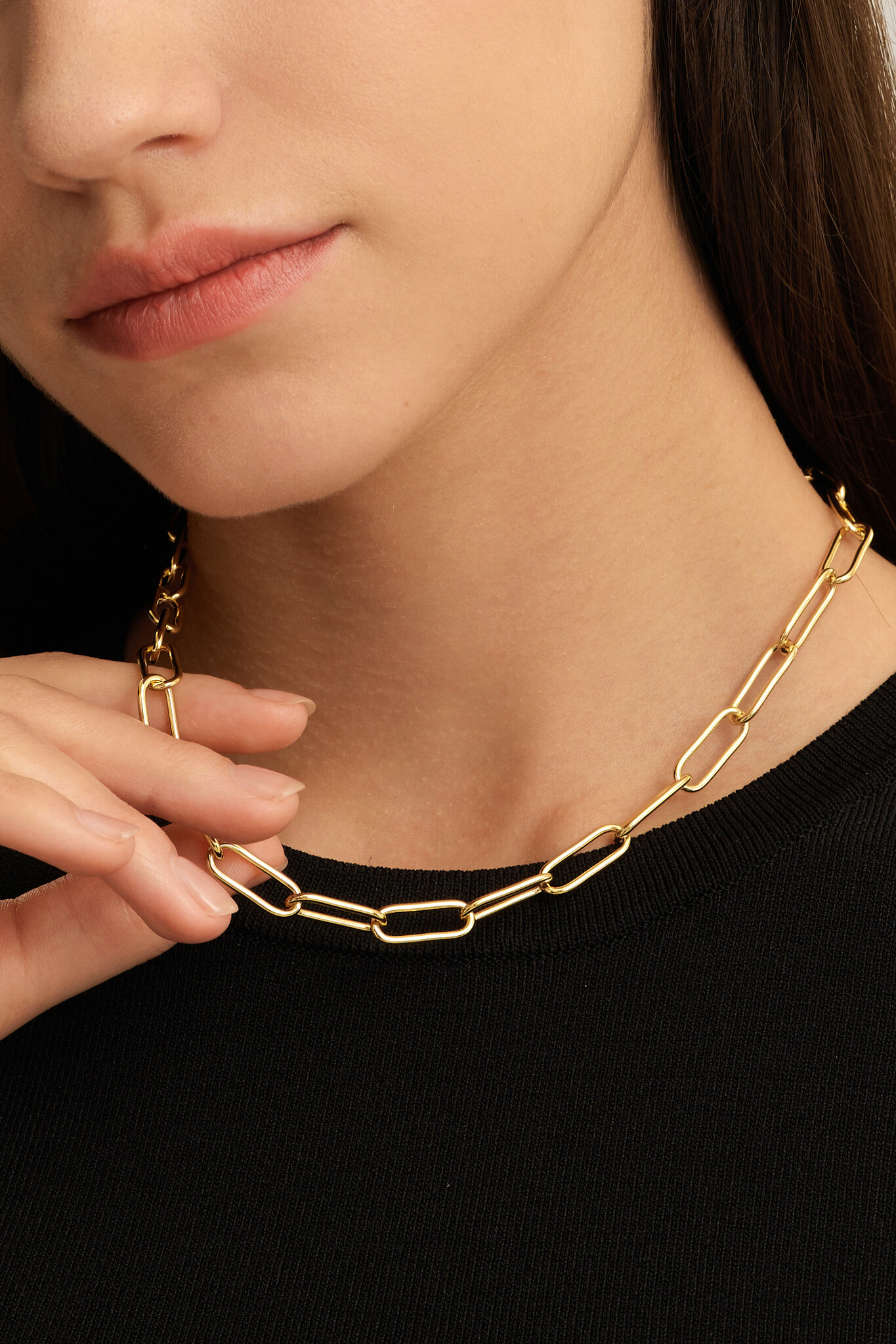 Les Soeurs Closure Big Chain 2. This convenient clasp is the perfect solution when you've lost or broken the closure of y...