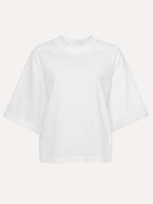 Boxy T-Shirt Tiara. Mettez à jour vos basiques cette saison avec ce T-shirt à la coupe boxy confortable. Fabriqué en coto...