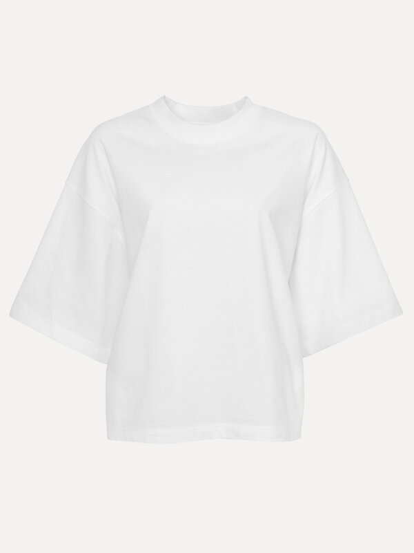 Les Soeurs Boxy T-Shirt Tiara 4. Geef je basics dit seizoen een update met deze T-shirt in een comfortabele boxy fit. Gem...