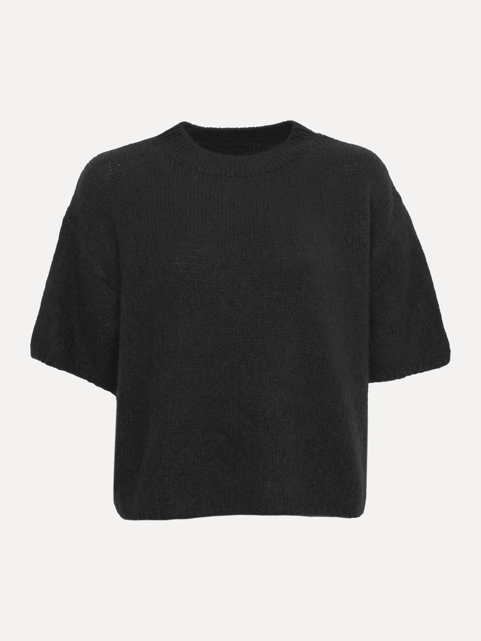 Le Marais Gebreide trui Dora 2. Deze casual gebreide trui met korte mouwen is een must-have voor je dagelijkse outfits. H...
