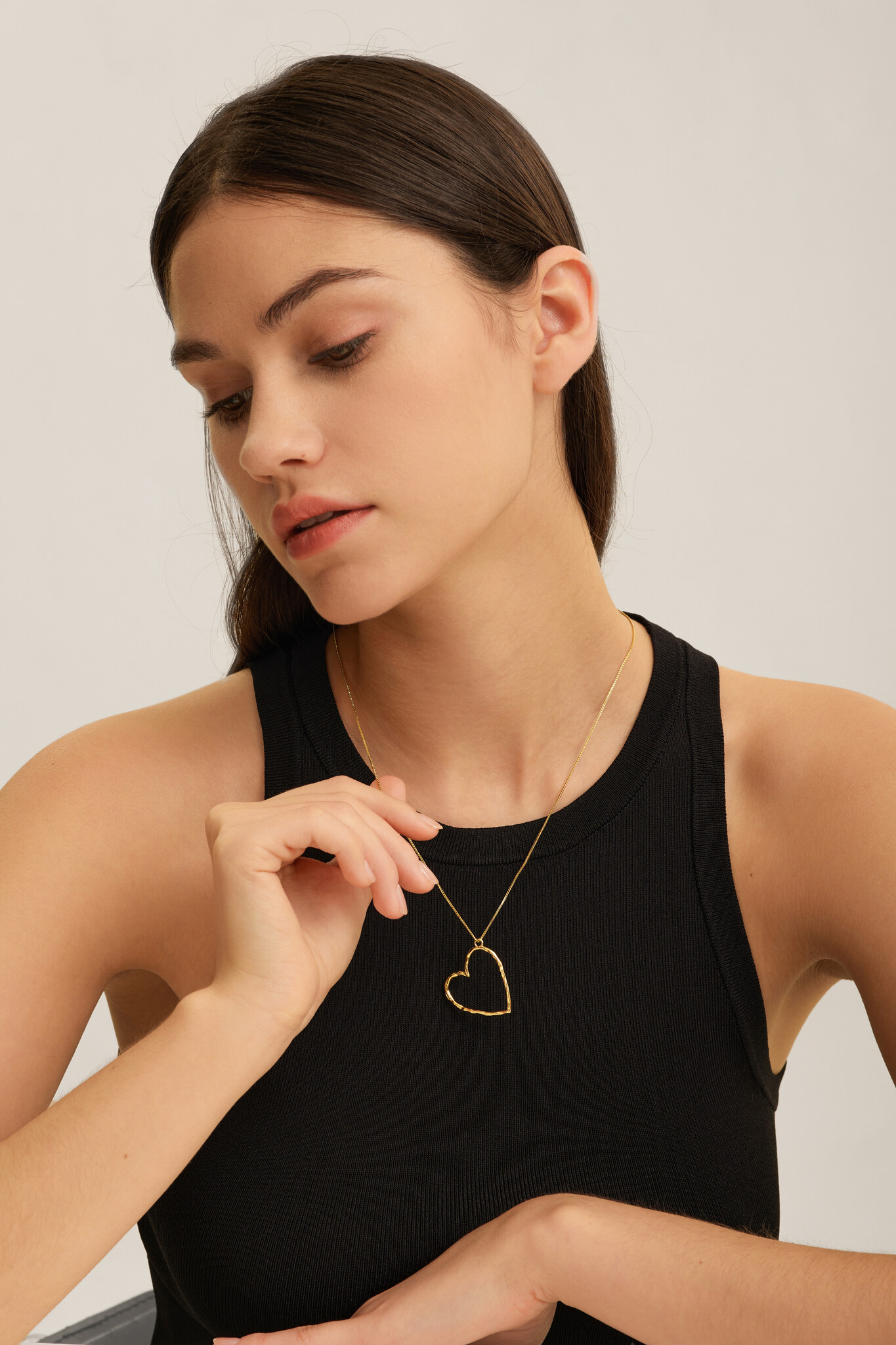 Les Soeurs Ketting Roni Heart 2. Eeuwige liefde is de ziel van onze hartkettingen. Breng de boodschap van liefde en vrien...