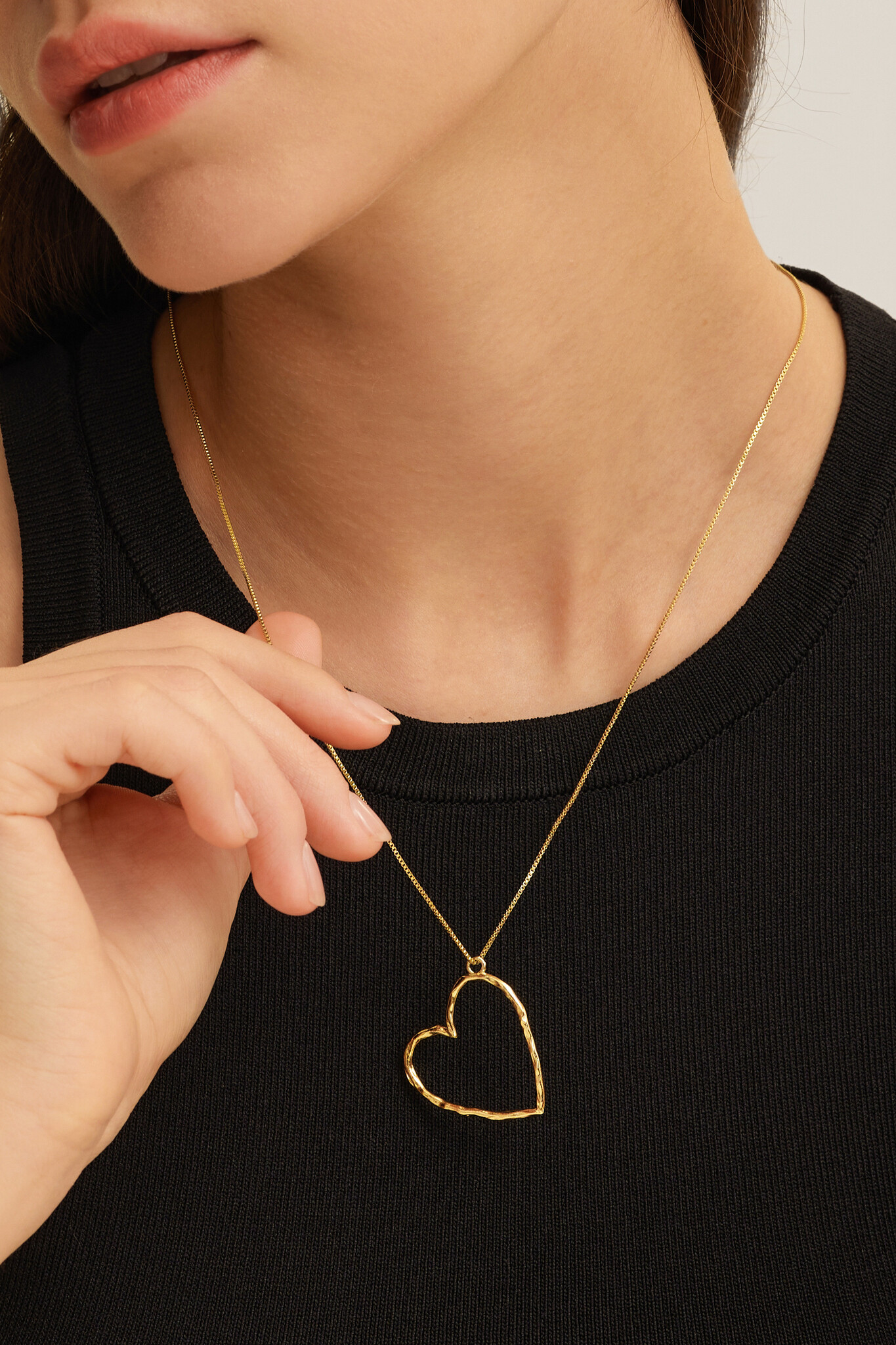 Les Soeurs Ketting Roni Heart 3. Eeuwige liefde is de ziel van onze hartkettingen. Breng de boodschap van liefde en vrien...
