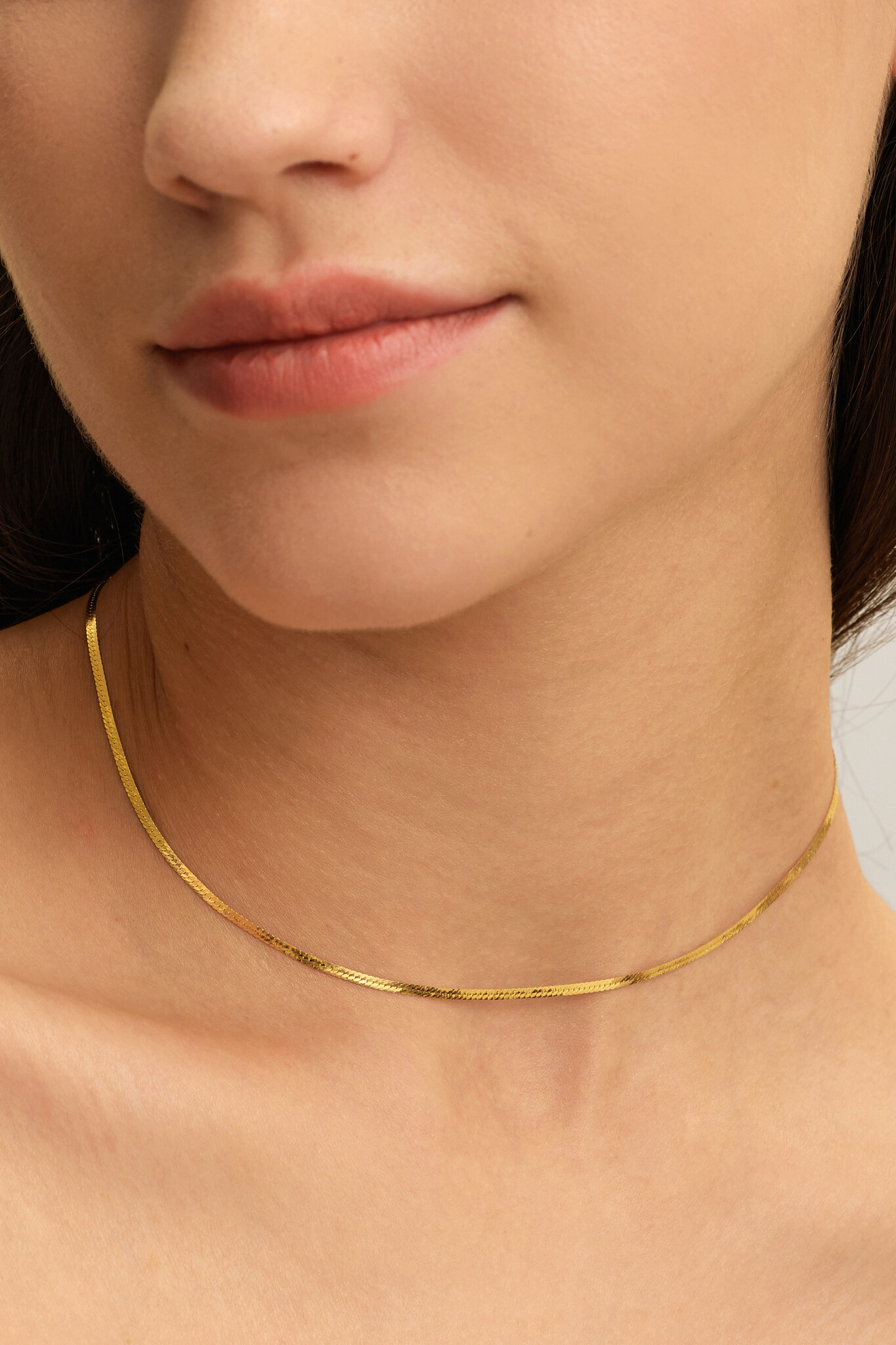 Les Soeurs Necklace Roma Snake 3. This Snake Chain is a real must-have in your jewelry box. Wear it alone or combine it w...
