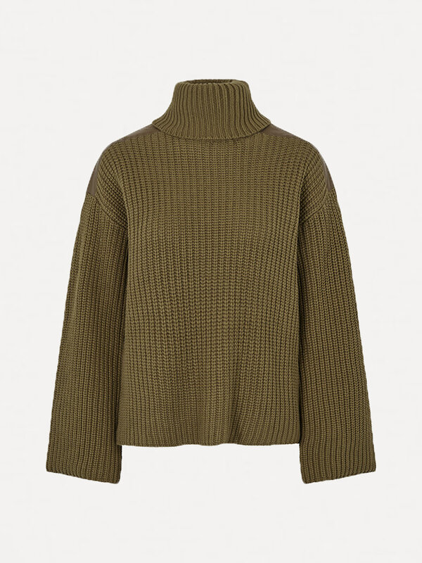 MBYM Pull Tricoté Pirina Aischa 1. Ce pull tricoté est le mélange parfait entre l'aération et la chaleur grâce à sa maill...
