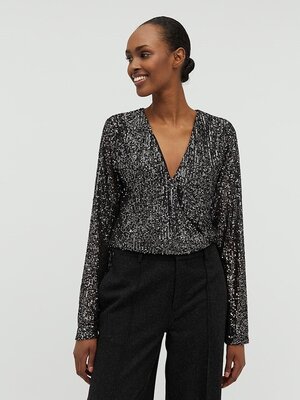 Top Lilu Safina. Shine on with this sparkling top! Beautiful for festive occasions, or just when you want your outfit to ...