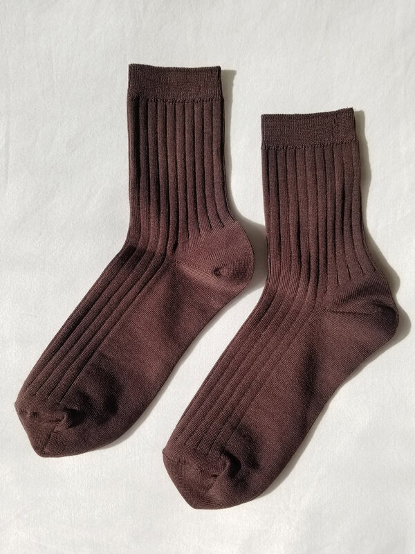 Le Bon Shoppe Socks Her 1. These ribbed socks are a timeless choice, they have just the right height and are made from a ...