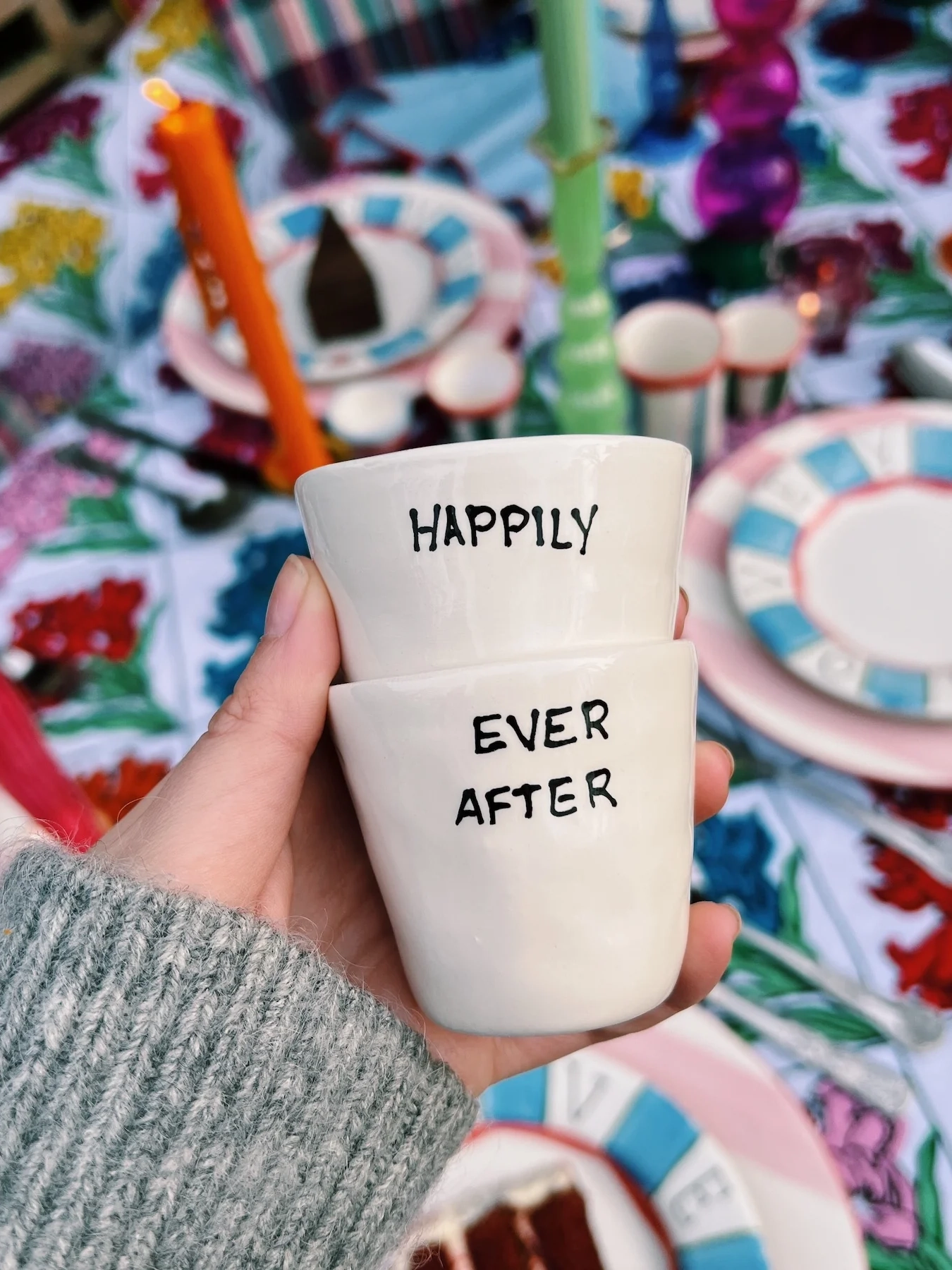 Anna + Nina Espresso Cup 2. Une dose de bonheur dans chaque gorgée ! Cette tasse artisanale est parfaite pour servir votr...