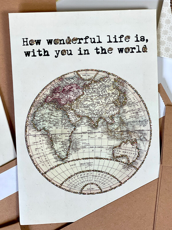 Vanillafly Greeting Card Wonderful Life 2. Surprise someone and let them feel how much you care with this heartwarming ca...