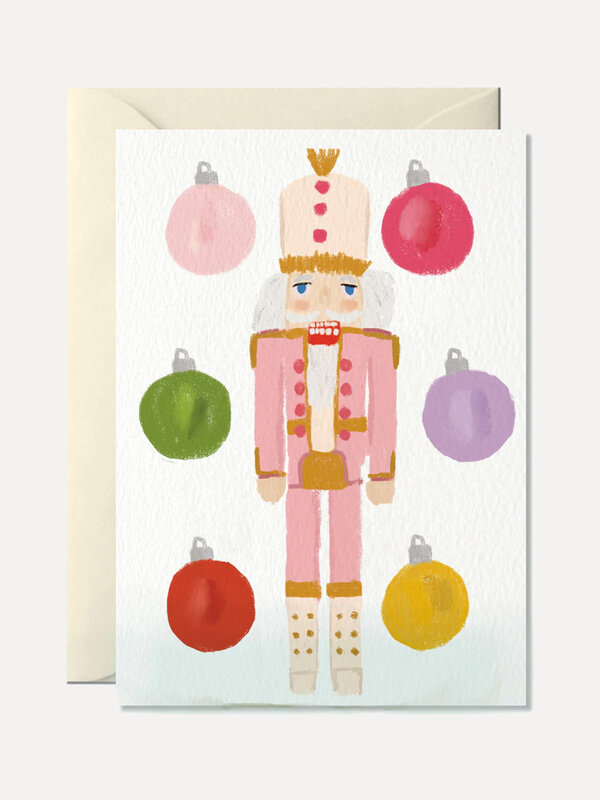 Nelly Castro Greeting card Nutcracker 1. The magic of ballet and Christmas comes together on this beautiful card featurin...