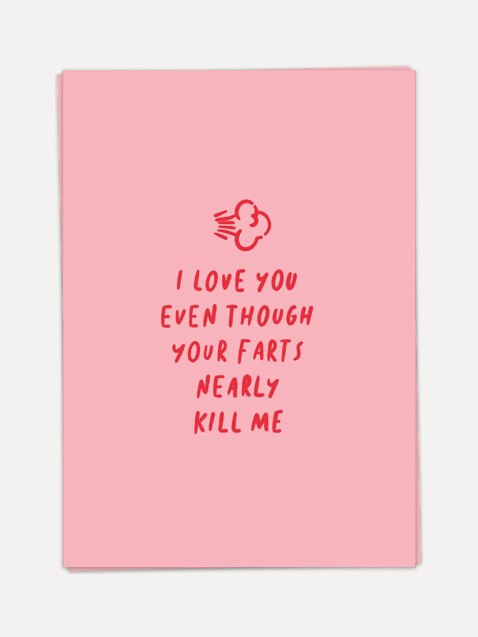 Kaart Blanche carte de vœux Killing farts 1. Faites sourire votre bien-aimé avec cette carte de vœux humoristique. Faites...