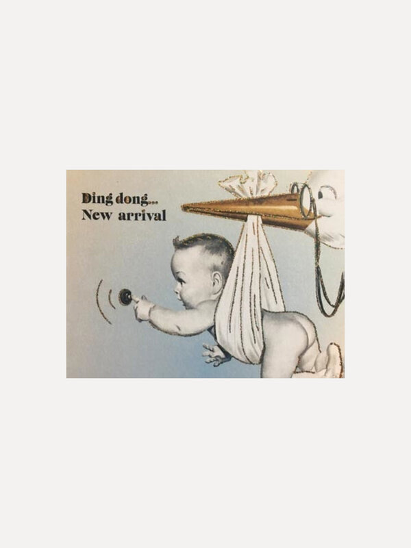 Vanillafly Greeting Card Baby Boy 1. Make the birth of a boy even more special and meaningful by sending this entertainin...