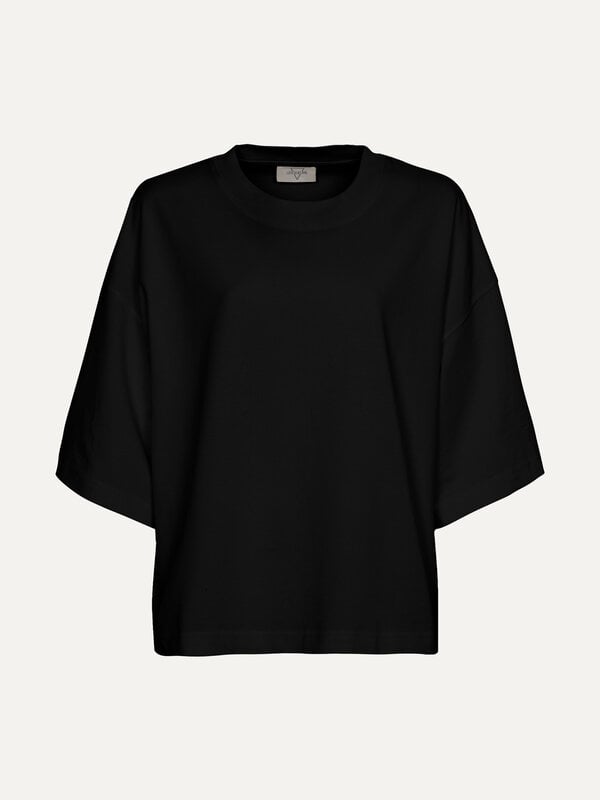 Les Soeurs Boxy T-Shirt Tiara 2. Geef je basics dit seizoen een update met deze T-shirt in een comfortabele boxy fit. Gem...