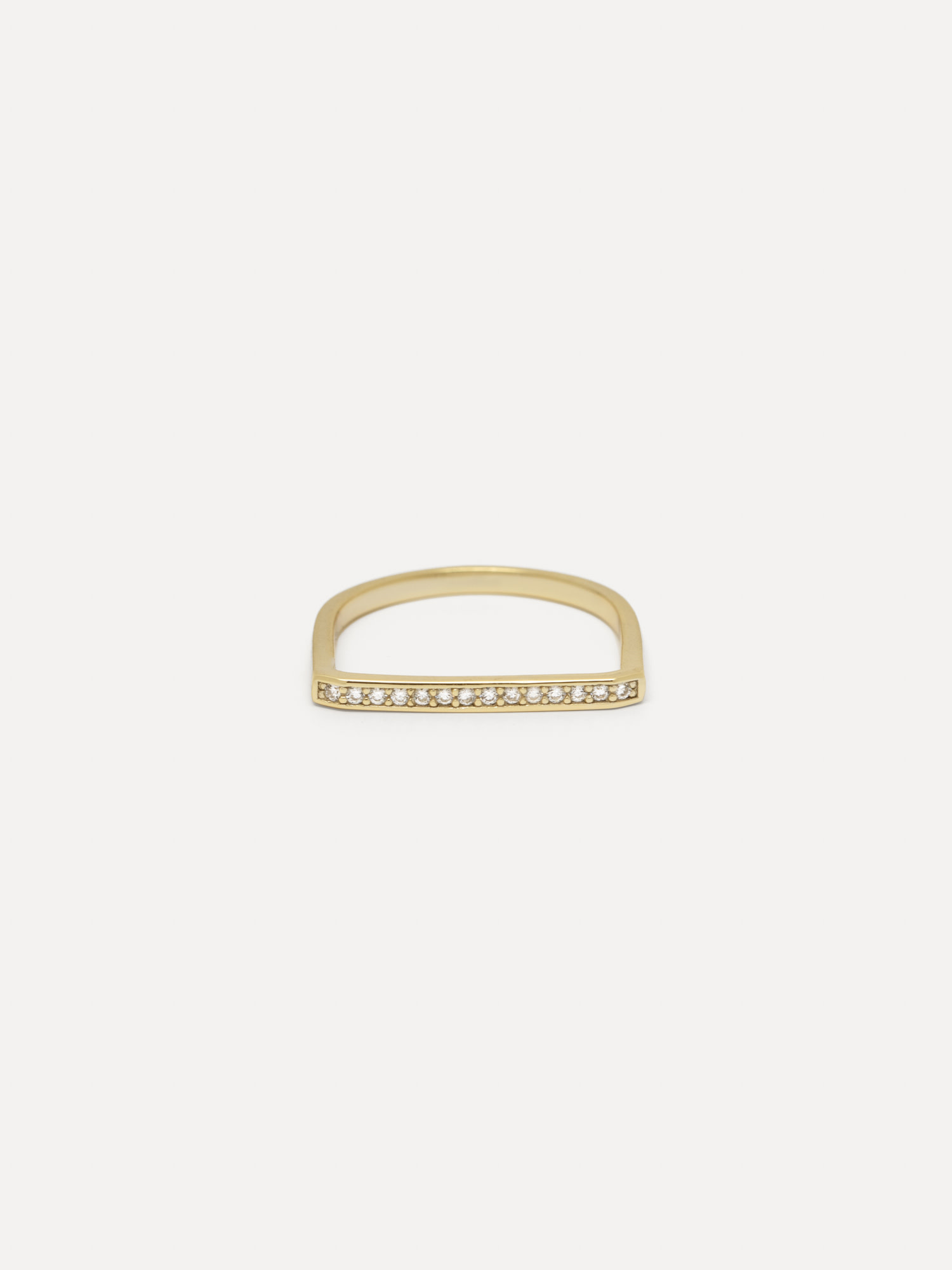 Les Soeurs Ring Gilmore Strass 2. This ring is the perfect item to add some glamour to your ring stack. The delicate pavé...