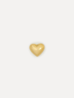 Earring Jolie Heart. Designed for those who appreciate simple elegance. This heart-shaped ear stud, crafted from recycled...