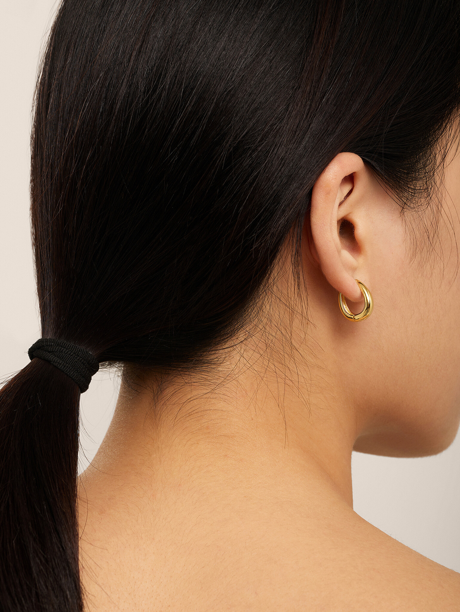 Les Soeurs Boucle d'oreille Joanne Oval 3. 