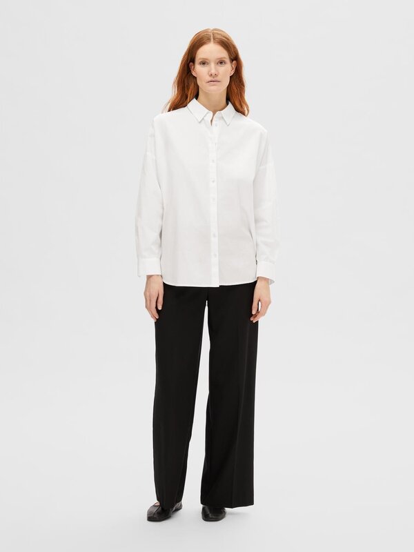 Selected Oversized shirt Dina Sanni 3. A tailored shirt is never a bad option. This piece comes in an oversized fit thank...