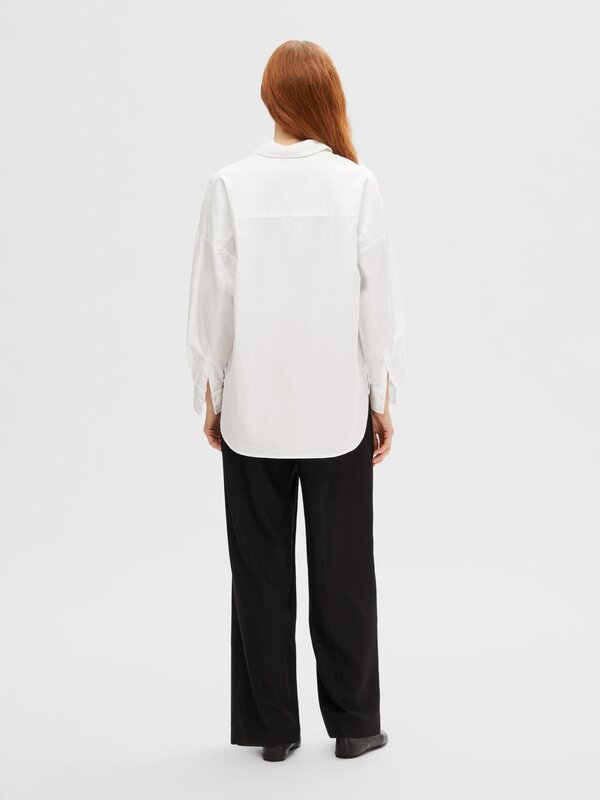 Selected Oversized shirt Dina Sanni 5. A tailored shirt is never a bad option. This piece comes in an oversized fit thank...