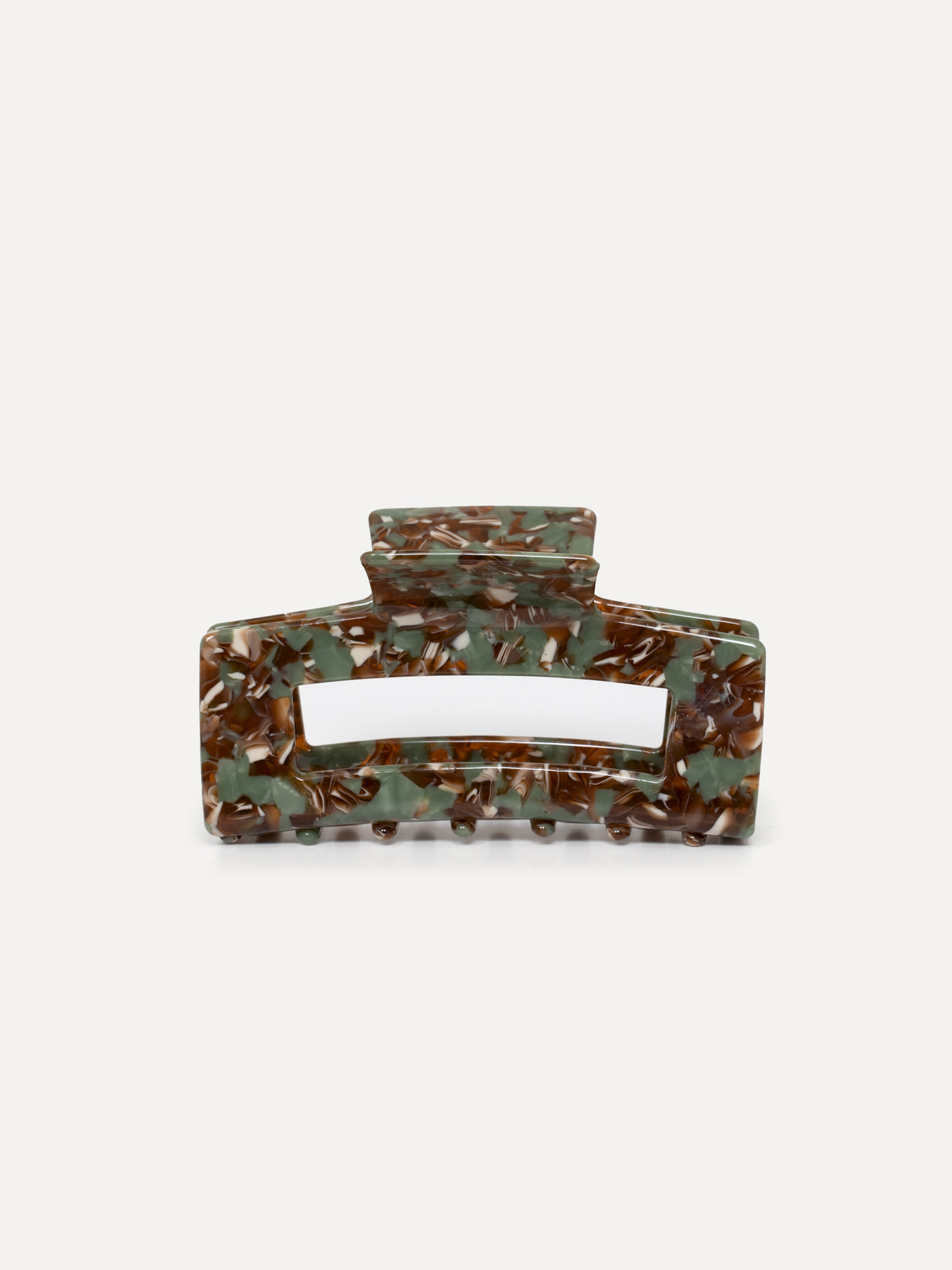Les Soeurs Épingle à cheveux rectangulaire en résine 1. Optez pour un style intemporel et une fonctionnalité avec cette g...