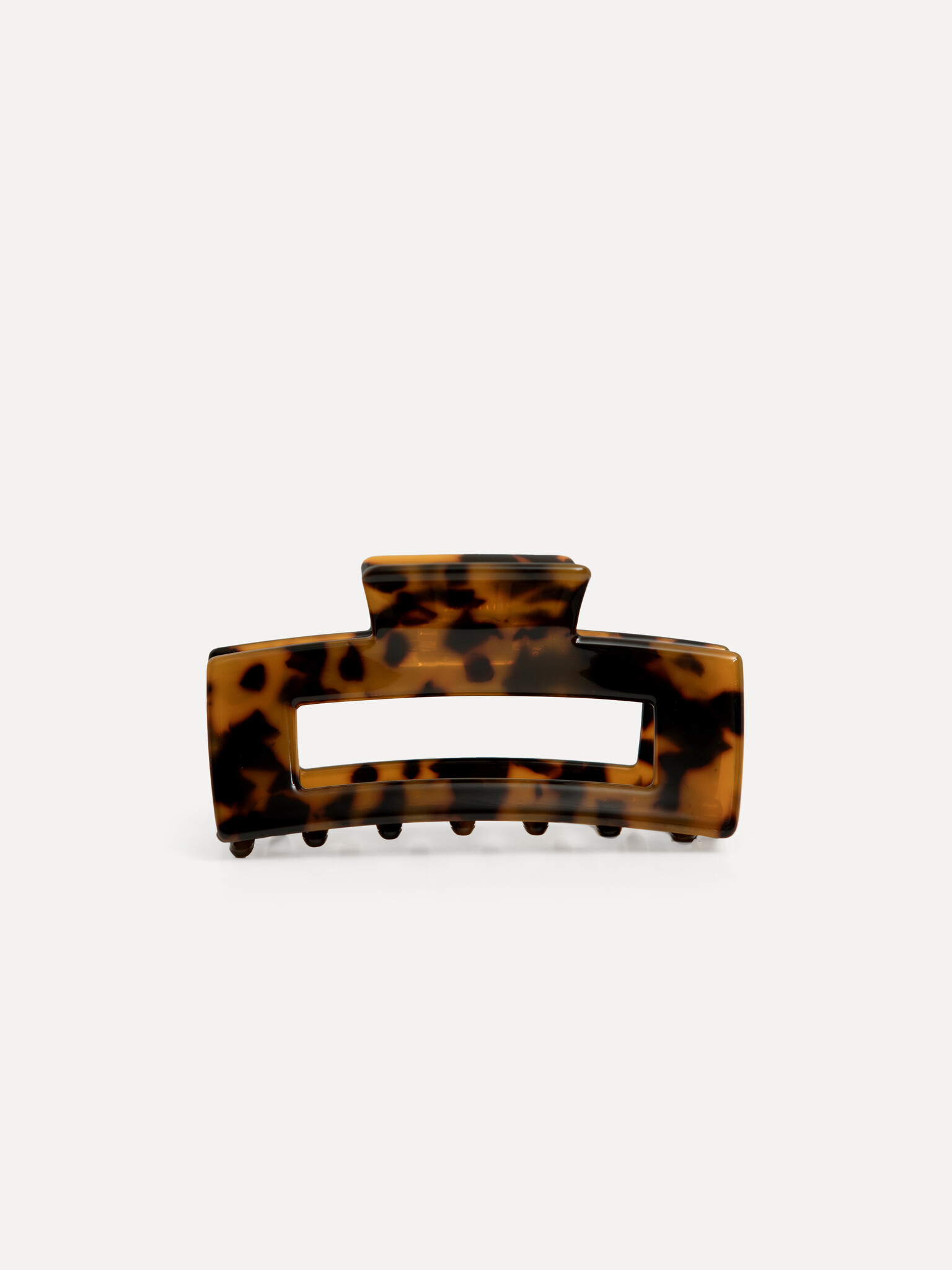 Les Soeurs Resin haarspeld rechthoekig 1. A large hairpin made of a sturdy quality in a timeless design. The spelled has ...
