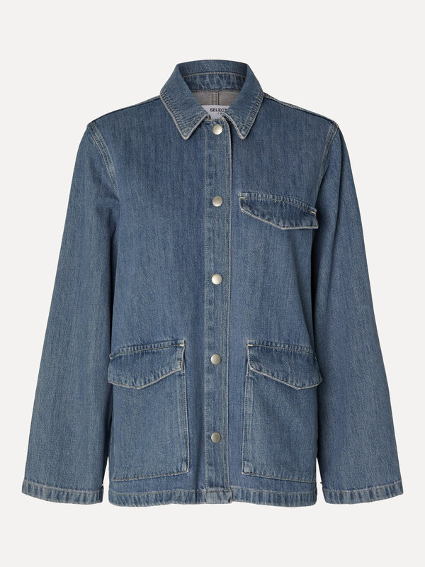 Selected Veste en jean Marley 2. Un modèle intemporel pour la transition entre les saisons ne devrait pas manquer dans vo...