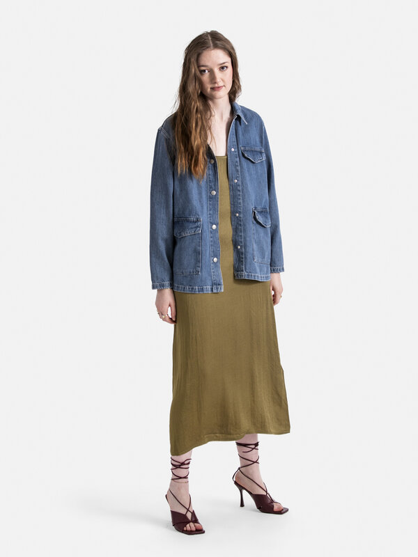 Selected Veste en jean Marley 4. Un modèle intemporel pour la transition entre les saisons ne devrait pas manquer dans vo...