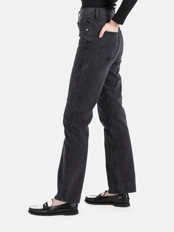 Edited Denim Caro 4. A flared pants is one of the most elegant garments. With its wide-flaring legs, it creates a streaml...