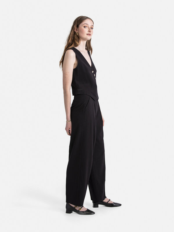 Edited Trousers Kaj 4. Wide-leg trousers are one of the most flattering silhouettes you can have in your wardrobe. Opt fo...