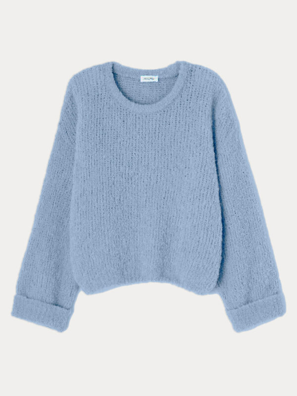 American Vintage Pull en maille Zolly 2. Créez un look intemporel et chaleureux avec ce pull tricoté dans une magnifique ...