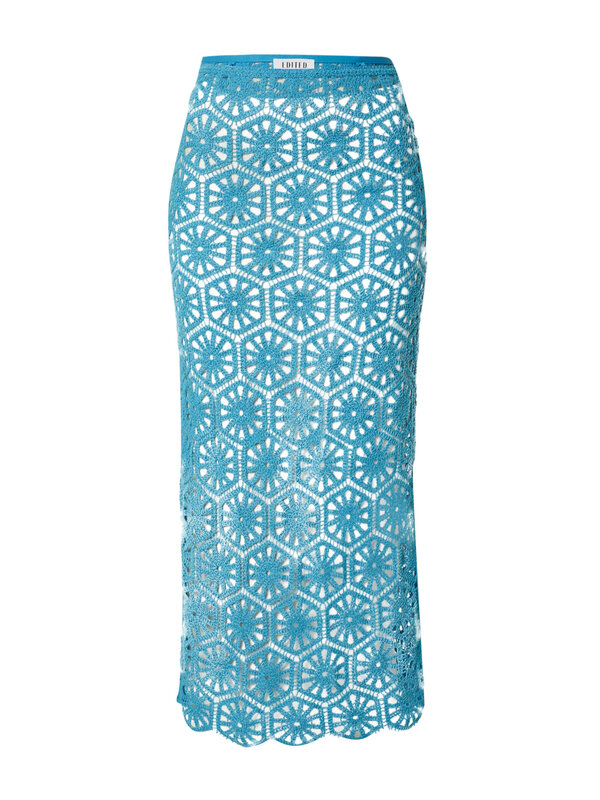 Edited Skirt Alencia 7. This trendy skirt is ideal for tropical temperatures. The crochet skirt is see-trough. Wear the s...