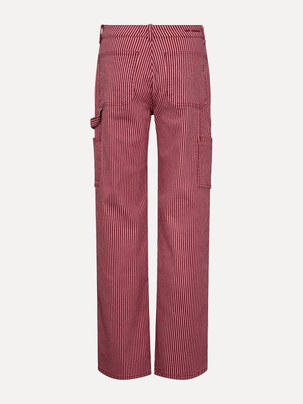 Sofie Schnoor Pantalon à rayures 5. Donnez un coup de fouet à votre look avec ce pantalon rayé dans une teinte rouge, dot...