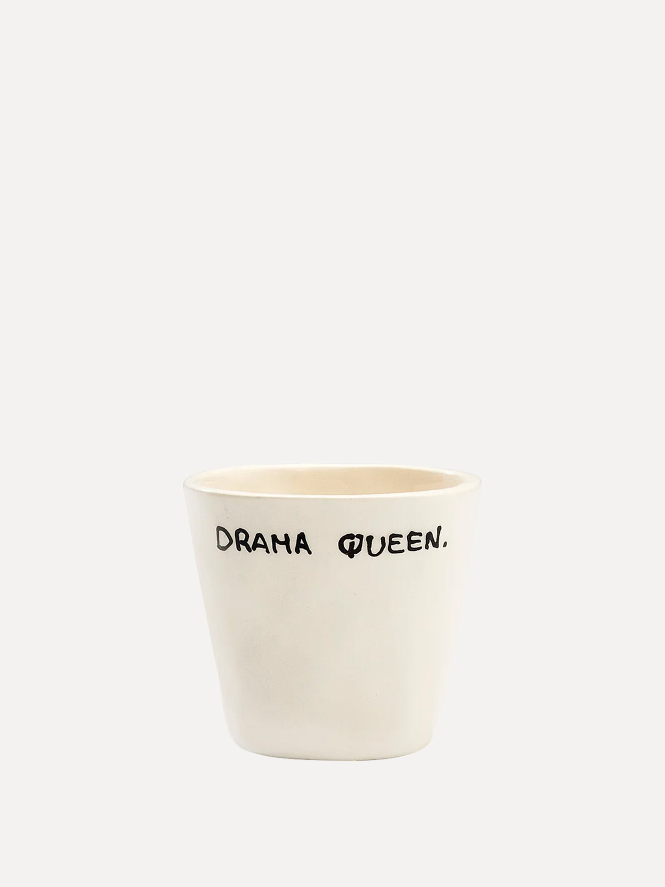 Anna + Nina tasse d'espresso Drama Queen 1. Cette tasse est pour ceux qui ont tendance à être un peu dramatiques avant d'...