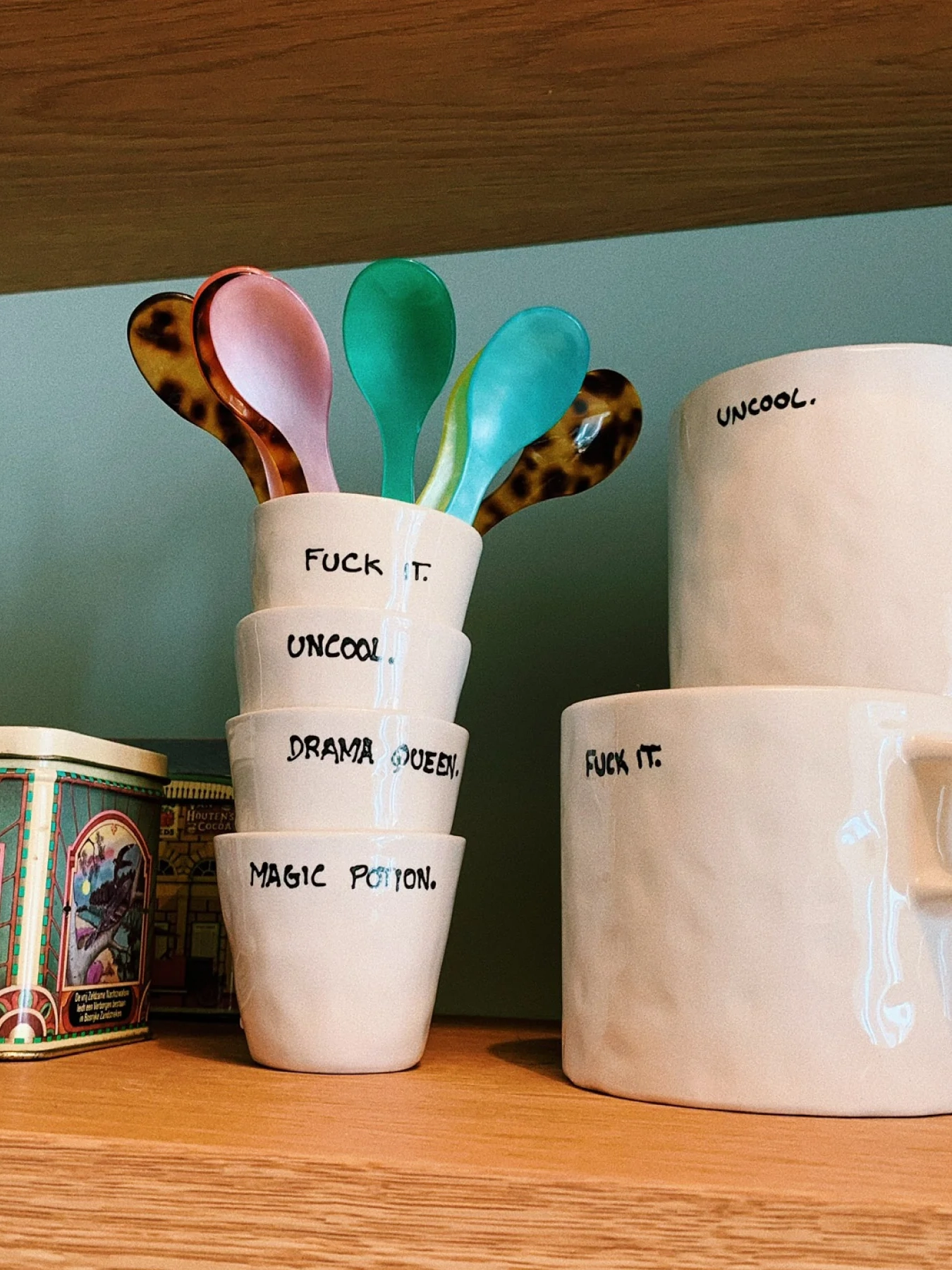 Anna + Nina tasse d'espresso Drama Queen 4. Cette tasse est pour ceux qui ont tendance à être un peu dramatiques avant d'...