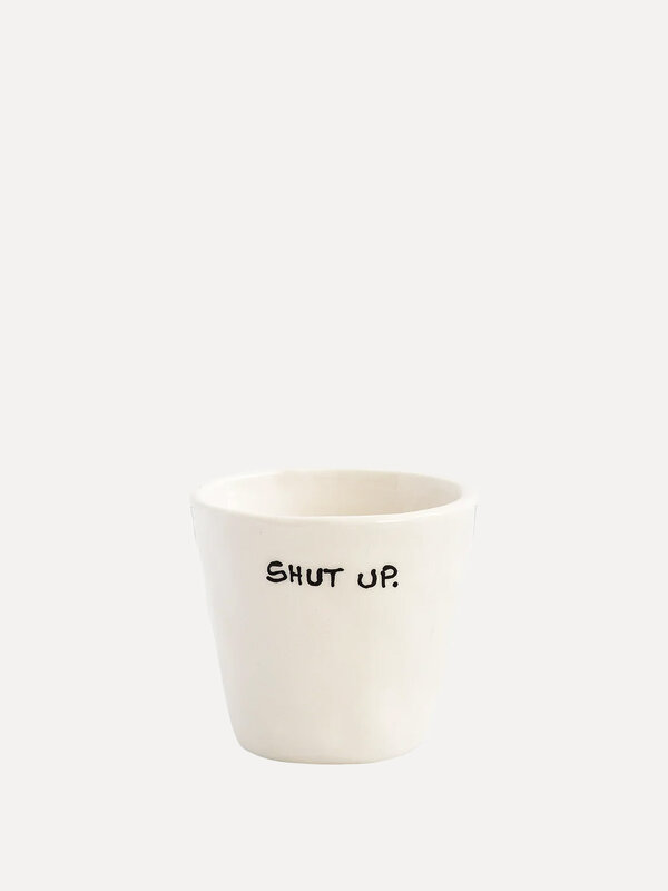 Anna + Nina Espresso Cup 1. This cup is for everyone who isn't a morning person and always needs coffee. With this statem...