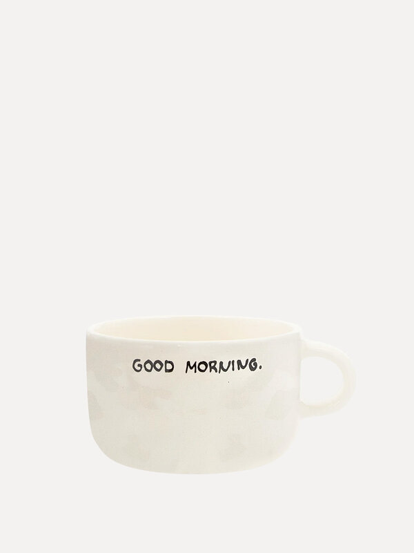 Anna + Nina Cappuccino Mug 1. Start your day on a positive note by enjoying your favorite morning beverage from this insp...