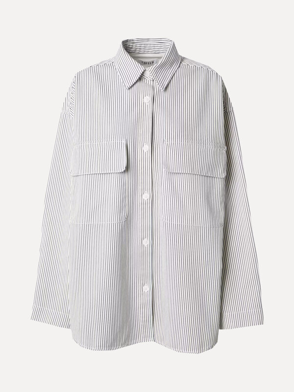 Edited Chemise à rayures Anisha 1. Les rayures sont un véritable classique, surtout sur une chemise. Adoptez cette tendan...