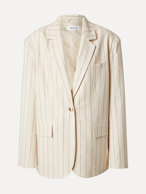 Edited Striped blazer Swintha 1. Create a timeless chic look with this striped blazer, a classic piece that will leave a ...