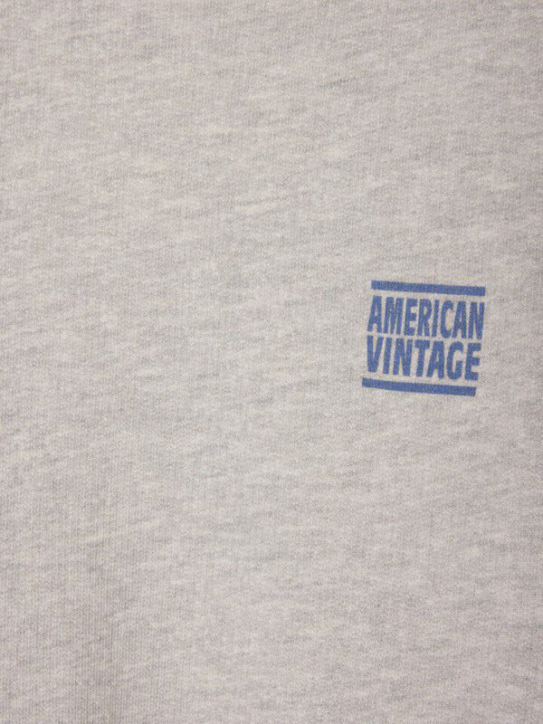 American Vintage Sweat Zofbay 4. Profitez du confort et du style avec notre pull gris doux. Le pull Zofbay allie simplici...