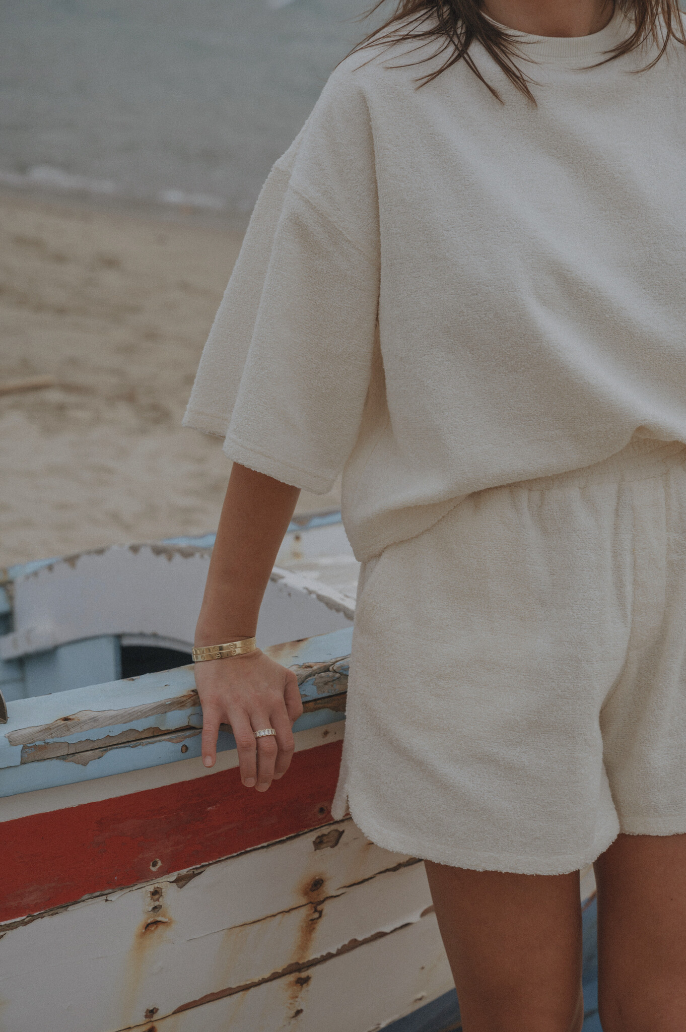 Les Soeurs Terry short Attina 3. Bereid je voor op een zomer vol ontspanning met deze short. Zacht, comfortabel en eenvou...